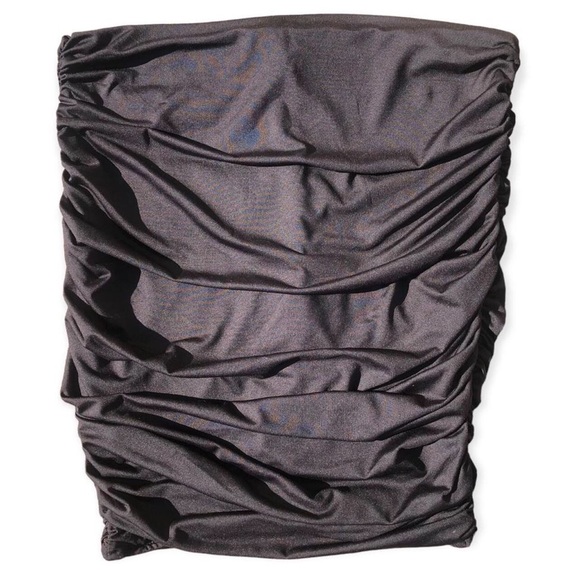 Extreme Ruched Mini Skirt - Picture 2 of 4